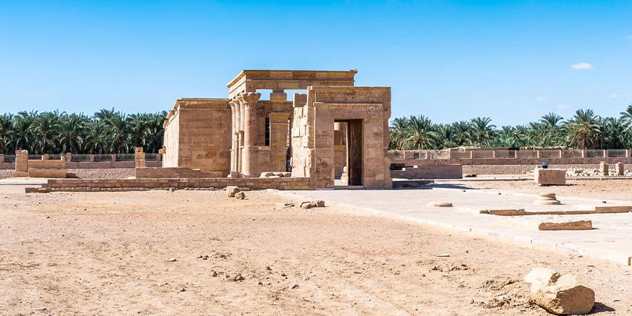 El Kharga Oasis Desert Tour Temple of Hibis Bagawat Necropolis Hot Springs