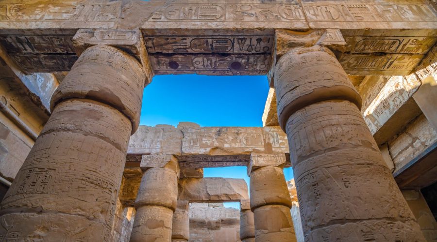Visitors exploring the Valley of the Kings during the Luxor Day Tour from Aswan