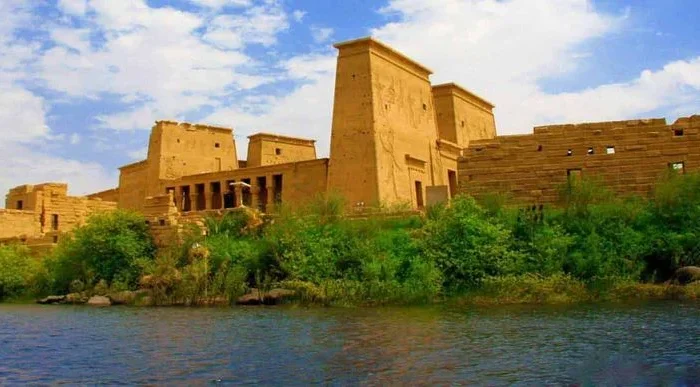 Philae Temple, Kalabsha Temple and Nubian Museum Tour showing Philae Temple on the Nile