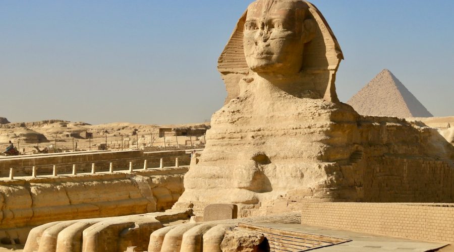 The Great Sphinx of Giza on a Cairo trip from Borg El Arab Airport