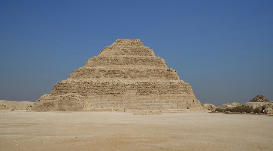 The Step Pyramid of Djoser at Saqqara on a day tour from Alexandria