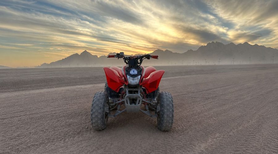 Sharm El Sheikh desert safari with quad bikes, camel ride and Bedouin dinner